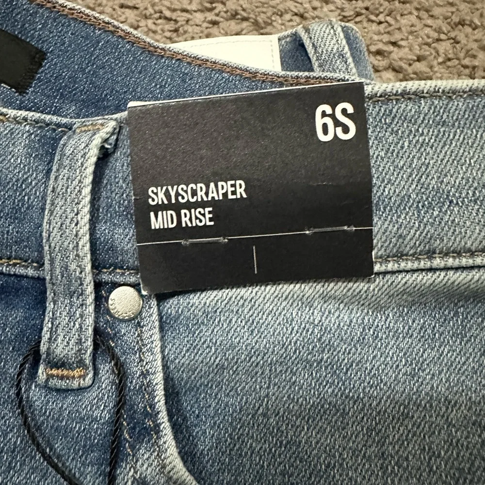 Express Light Blue Denim Pants - Picture 3 of 4